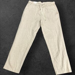 Zara Men’s NWT Relaxed Fit Cotton Linen Lounge Pants Size Large 28" Inseam